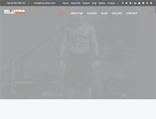 Tablet Screenshot of krixluther.com